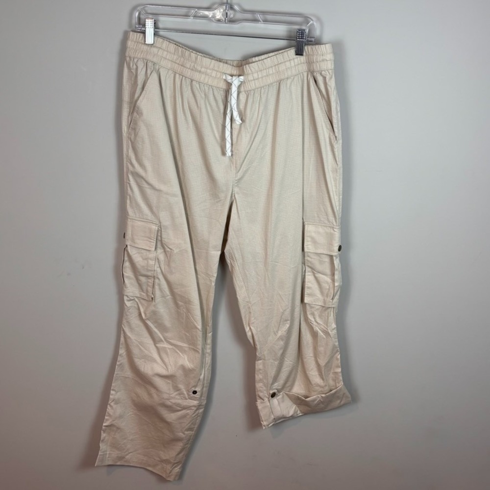 Cambridge Dry Goods Womens Begie Lightweight Cargo Hiking Pants XL NWOT Outdoors
